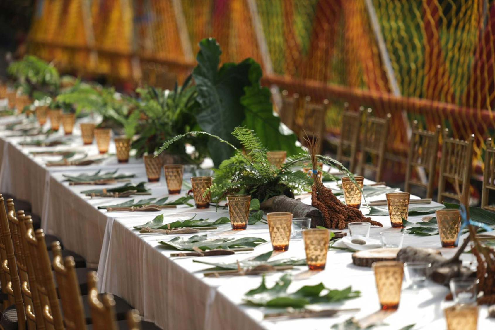 Collaborating with Tribal Partners to Create a Suspension Bridge Dining Table